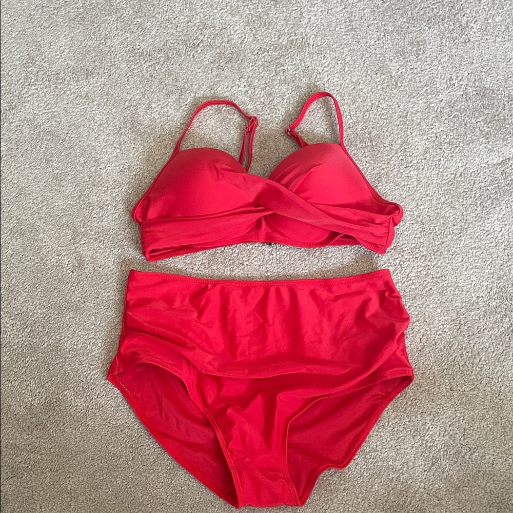 Red Bikini Set